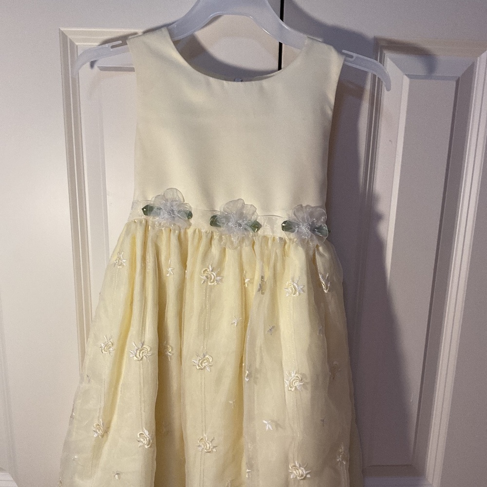 Yellow Lace Dress